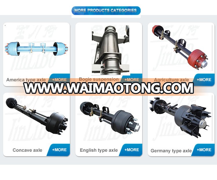 English Trailer Axle - Semi Trailer Spare Parts Axle