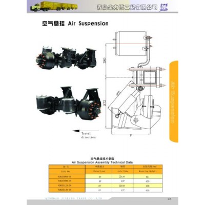 Suspension System Air Suspension Used for Trailer