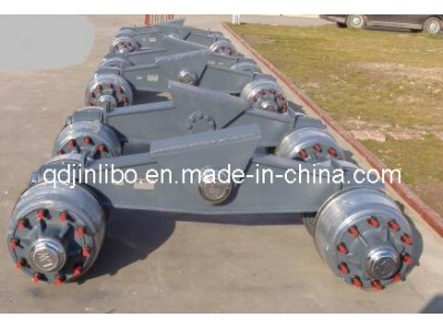 16 Wheels Rigid Suspension for Trailer Suspension Truck Suspension