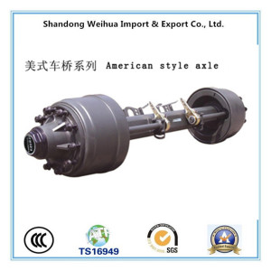 Semi Trailer Axle of American Type Inboard Drum Axle