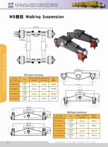 Trailer Suspension Used Trailer Parts Germany Type Bogie Suspension