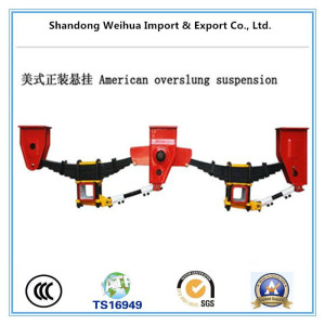 Tri-Axle American Type Semi Trailer Suspension From Professional Manufacture